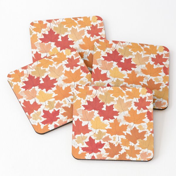 Item preview, Colorful Autumn Maple Leaves designed and sold by ChromaLens.