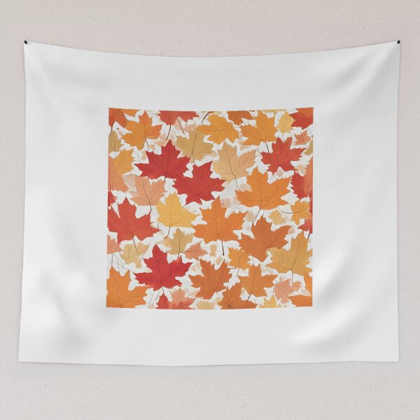 Item preview, Colorful Autumn Maple Leaves designed and sold by ChromaLens.