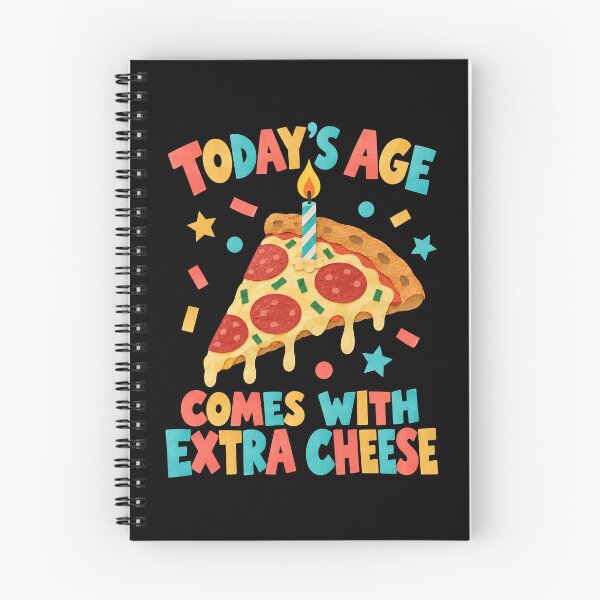 Item preview, Extra Cheese Pizza Birthday Celebration Graphic designed and sold by Katalice Design.