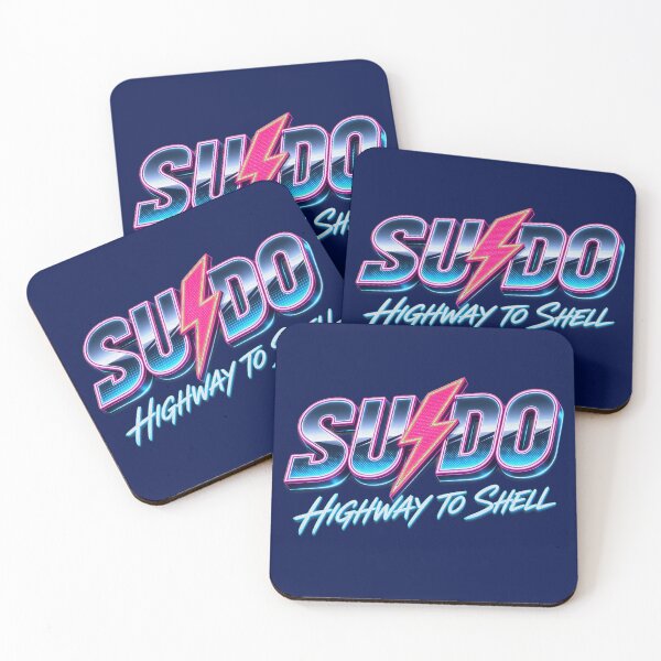 Item preview, Highway To Shell Sudo Linux Terminal Pun designed and sold by skylamosby.