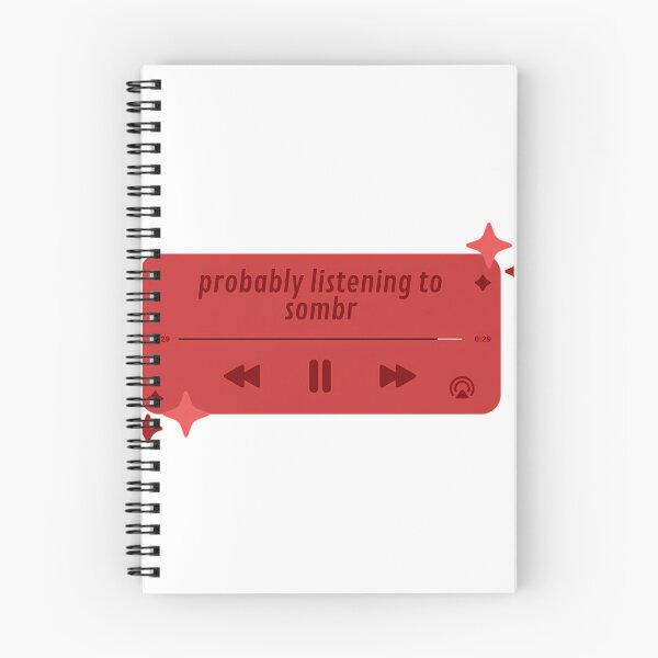 Item preview, Probably Listening To Sombr designed and sold by GarlandThie.