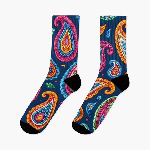 Item preview, Colorful Psychedelic Paisley Pattern designed and sold by Sybille-Yates.
