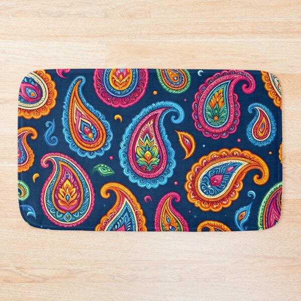 Item preview, Colorful Psychedelic Paisley Pattern designed and sold by Sybille-Yates.