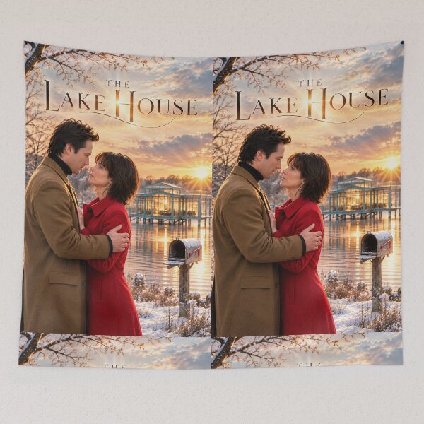 Item preview, A Love Across the Lake: The Lake House Movie 2006 designed and sold by PeacefulHShop.