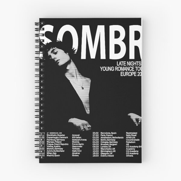 Item preview, Sombr Europe Tour 2026 All Over Print designed and sold by GarlandThie.