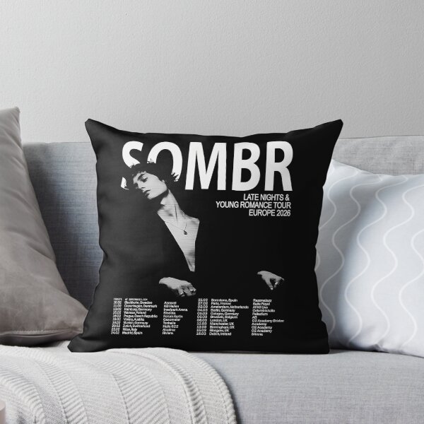 Item preview, Sombr Europe Tour 2026 All Over Print designed and sold by GarlandThie.