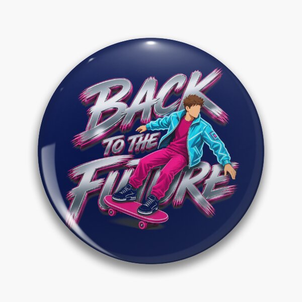 Item preview, Time Travel Hover Skater 80s Retro Vibe designed and sold by skylamosby.