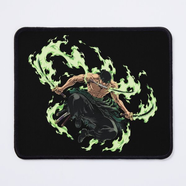 Item preview, Roronoa Zoro Green Flame designed and sold by Still101Jamars.