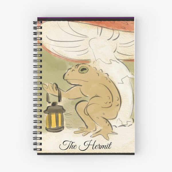Item preview, Toadstool Tarot (The Hermit) Glow designed and sold by ShopCNTS.