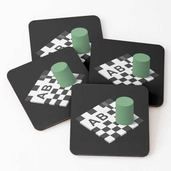 Item preview, Checkerboard Shadow Optical Illusion designed and sold by tulinorampyc.