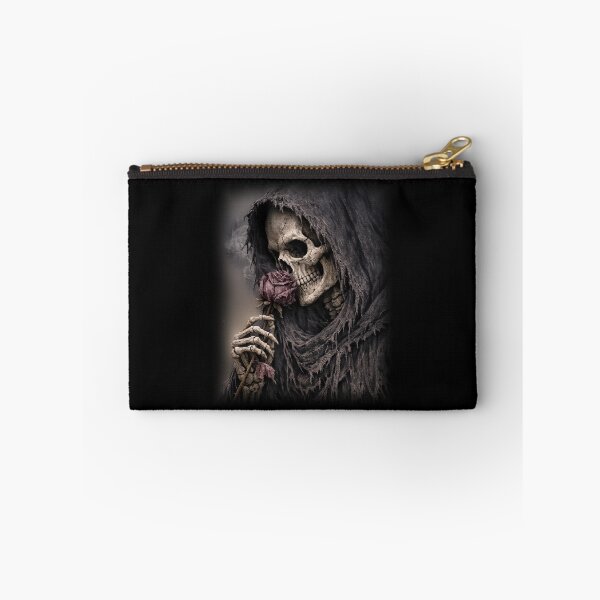 Item preview, Death smelling a rose - Halloween - Day off designed and sold by Code6Coffee.
