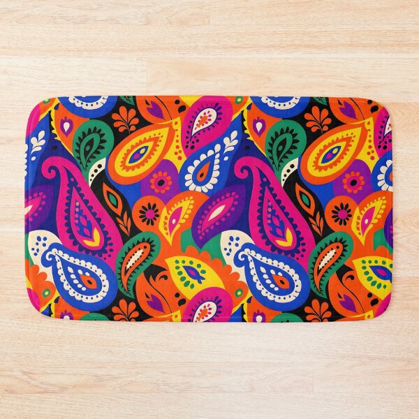 Item preview, Colorful Modern Paisley Pattern designed and sold by Sybille-Yates.