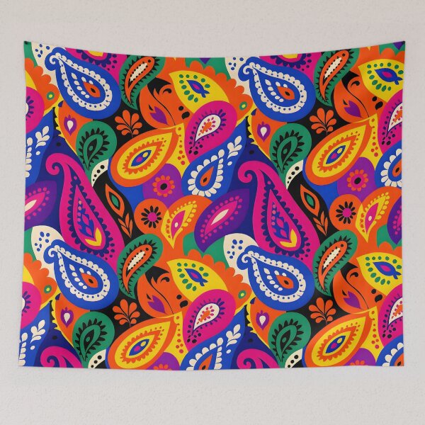 Item preview, Colorful Modern Paisley Pattern designed and sold by Sybille-Yates.