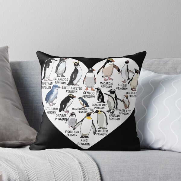 Item preview, Types Of Penguins - Emperor Penguin - King Penguin - Gentoo Penguin - Macaroni Penguin designed and sold by KristiTaylorArt.