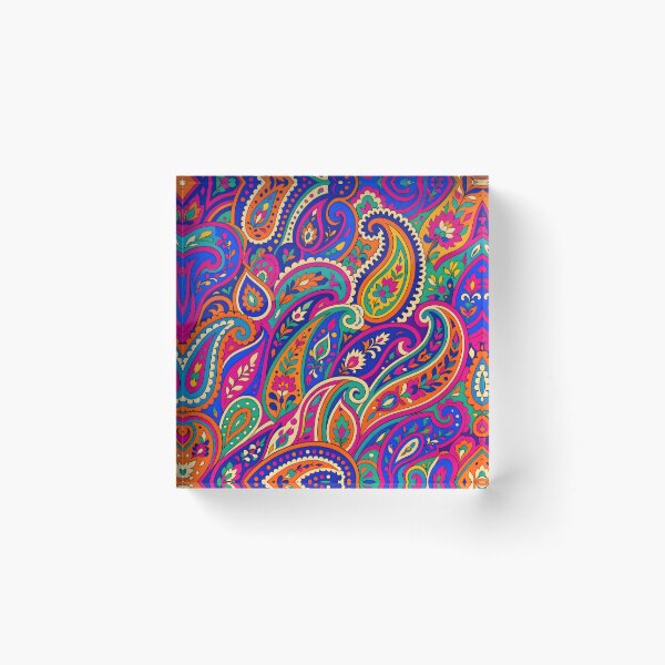 Item preview, Colorful Modern Paisley Pattern designed and sold by Sybille-Yates.