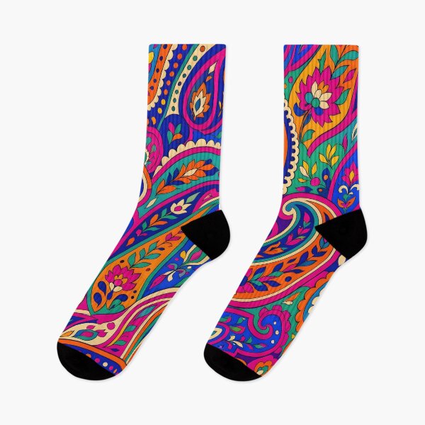 Item preview, Colorful Modern Paisley Pattern designed and sold by Sybille-Yates.