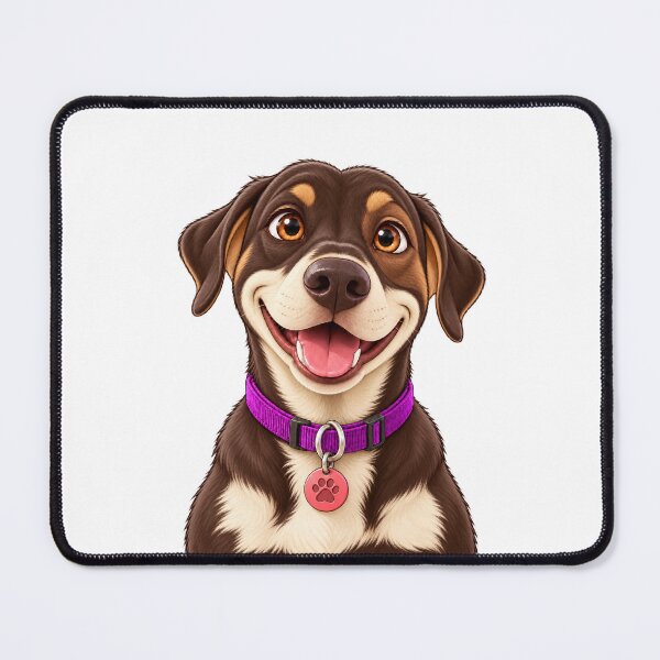 Item preview, Happy Chocolate Lab Pup Sticker for Dog Lovers designed and sold by SeriouslyArtistical.