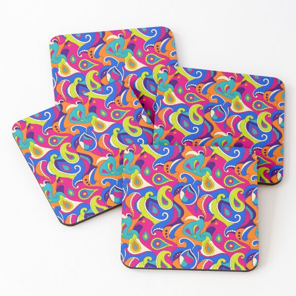Item preview, Colorful Modern Paisley Pattern designed and sold by Sybille-Yates.