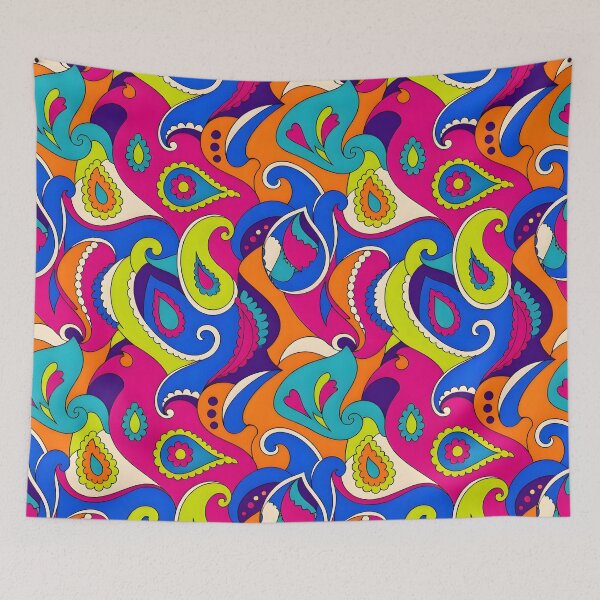 Item preview, Colorful Modern Paisley Pattern designed and sold by Sybille-Yates.