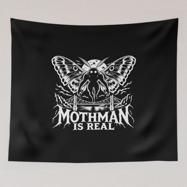 Item preview, Mothman Is Real Cryptid designed and sold by WitchingHourJP.