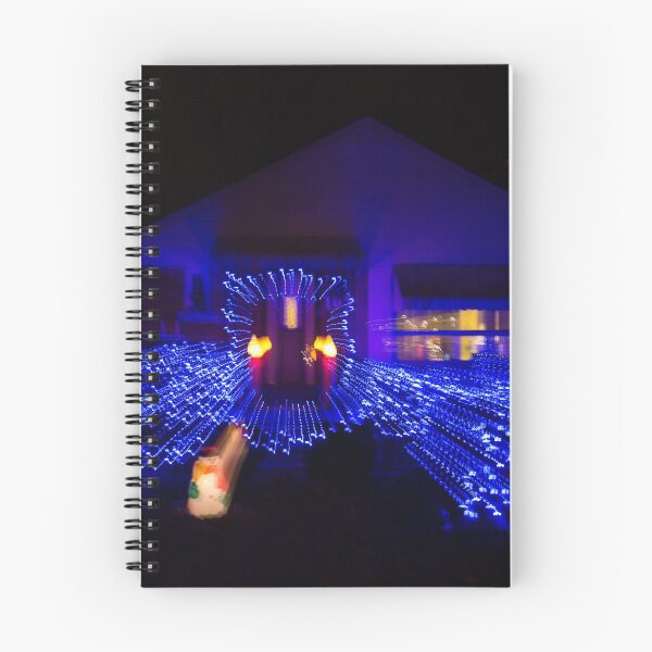Item preview, Abstract Christmas Lights - Blue Holidays House designed and sold by Georgia Mizuleva.