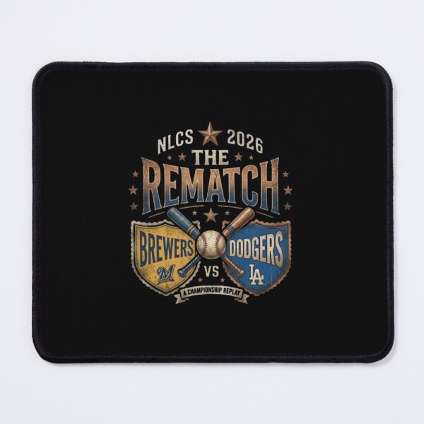 Item preview, Brewers vs Dodgers NLCS 2026 Rematch Milwaukee Baseball designed and sold by uimjerunok.
