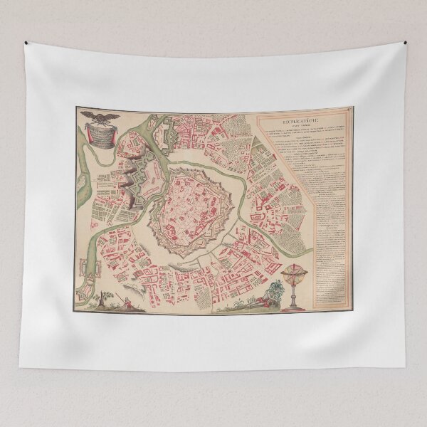 Item preview, Historic Map of Vienna (Austria) designed and sold by mintmap.