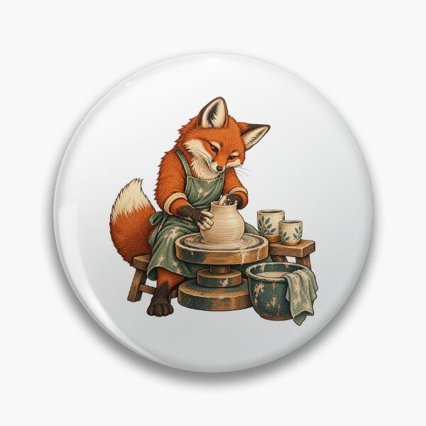 Item preview, Fox Pottery Studio designed and sold by cybersilverhand.