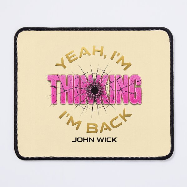 Item preview, Thinking Im Back Relentless Hitman Quote designed and sold by nealalong.