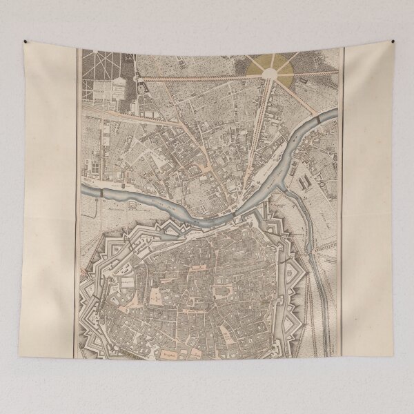 Item preview, Historic Map of Vienna (Austria) designed and sold by mintmap.