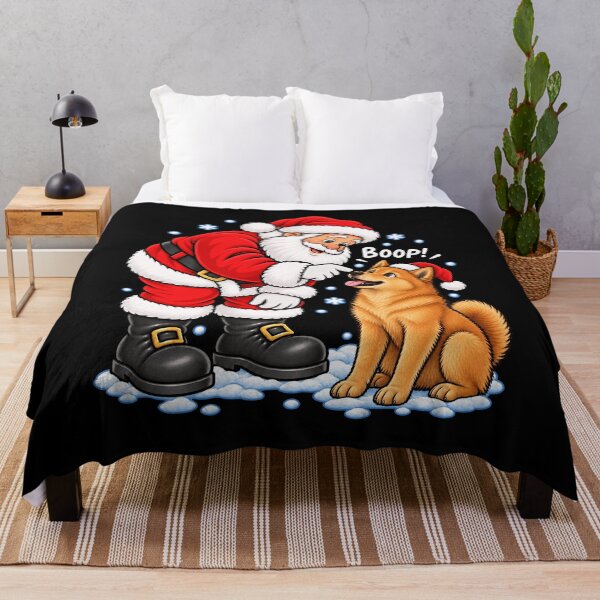 Item preview, Funny Finnish Spitz Dog Santa Boop Merry Chirstmas Mom Dad designed and sold by rafaeltto.