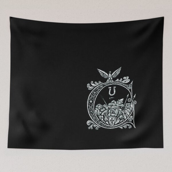 Item preview, Medieval Knights Heraldry - Vintage Eagle Crest and Cross Shield designed and sold by Dungeon-Shop.