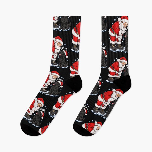 Item preview, Funny Flat-Coated Retriever Collie Dog Santa Boop Merry Chirstmas Mom Dad designed and sold by rafaeltto.
