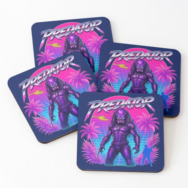 Item preview, Synthwave Jungle Trophy Hunter Alien Neon designed and sold by nealalong.