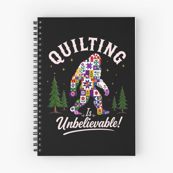 Item preview, Quilting Is Unbelievable Bigfoot Patchwork designed and sold by ChristiPeta.