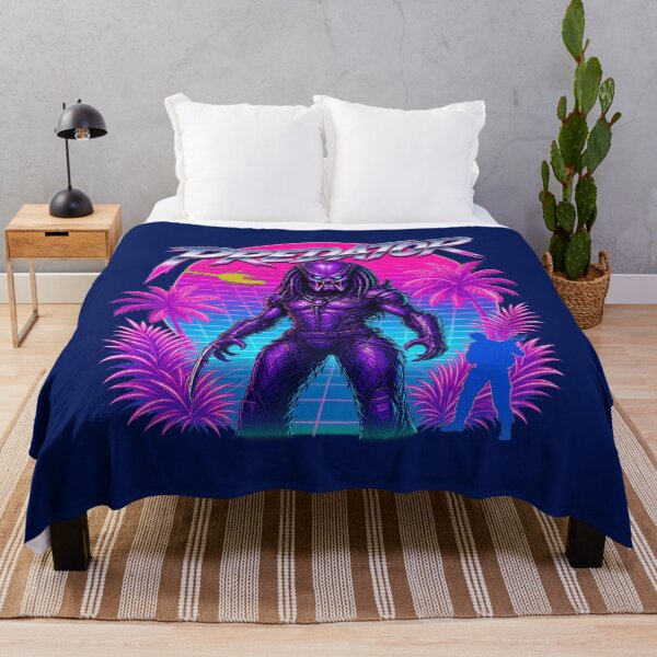 Item preview, Synthwave Jungle Trophy Hunter Alien Neon designed and sold by nealalong.