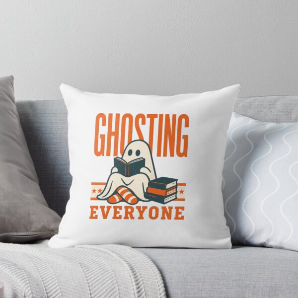 Item preview, Ghosting Everyone Reading Ghost designed and sold by Colorful-Garden.