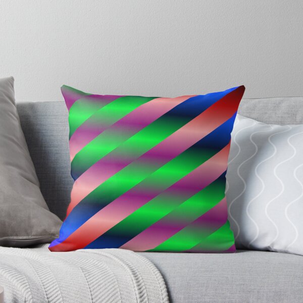 Item preview, Vibrant Multicolor Diagonal Stripe Pattern designed and sold by István Beresnyák.