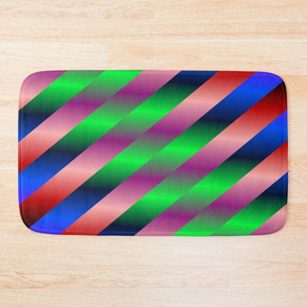 Item preview, Patrón de rayas diagonales multicolor vibrante designed and sold by István Beresnyák.