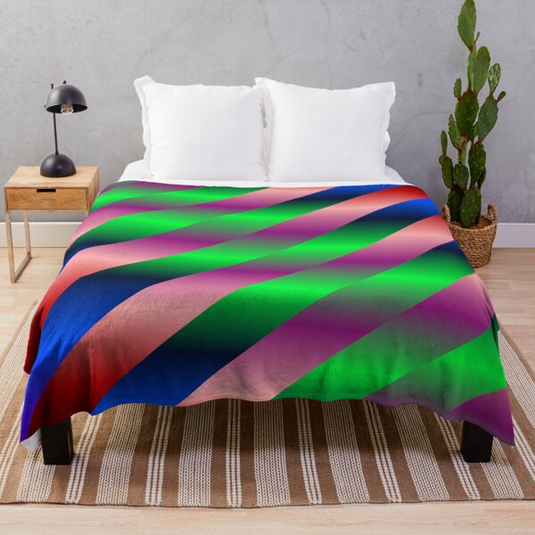 Item preview, Vibrant Multicolor Diagonal Stripe Pattern designed and sold by István Beresnyák.