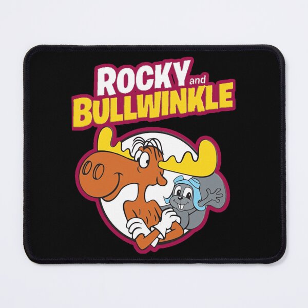Item preview, Rocky And Bullwinkle Retro Cartoon Logo Design designed and sold by wonder-reject.