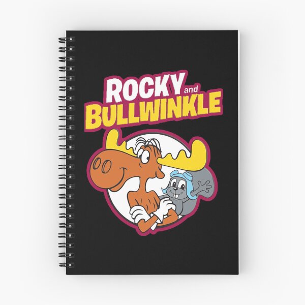 Item preview, Rocky And Bullwinkle Retro Cartoon Logo Design designed and sold by wonder-reject.