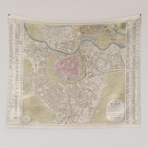 Item preview, Historic Map of Vienna (Austria) designed and sold by mintmap.