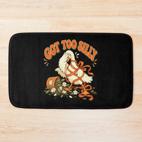 Item preview, Got Too Silly Duck Goose Lover Playful Waterfowl designed and sold by FolkGraphics.