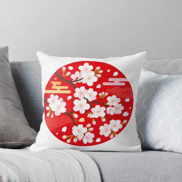 Item preview, Japanese Sakura Blossom - Traditional Red Mandala designed and sold by DAEWI PARK.