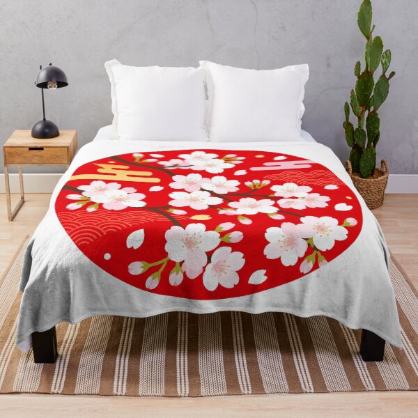 Item preview, Japanese Sakura Blossom - Traditional Red Mandala designed and sold by DAEWI PARK.