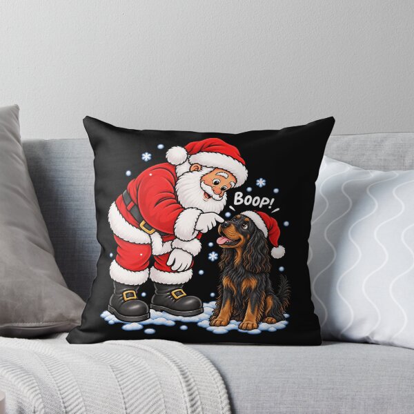 Item preview, Funny Gordon Setter Collie Dog Santa Boop Merry Chirstmas Mom Dad designed and sold by rafaeltto.