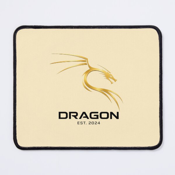Item preview, Minimalist Cyber Dragon Silhouette Emblem designed and sold by nealalong.