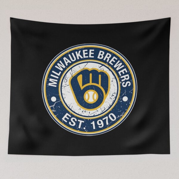 Item preview, Milwaukee Brewers Est 1970 Vintage Logo Baseball designed and sold by uimjerunok.
