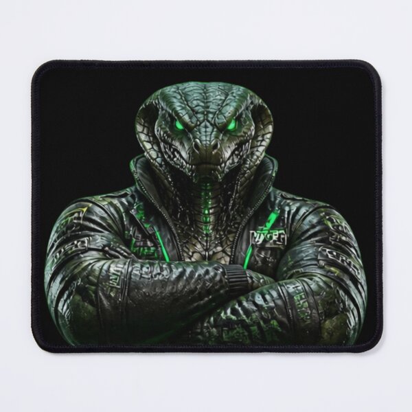 Item preview, Neon Green Viper Biker designed and sold by LazyDayzCo.